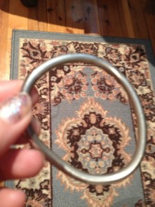 The bracelet I was wearing when I fell.