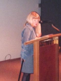 Sydney Town Hall, reciting poetry. Ten years ago!