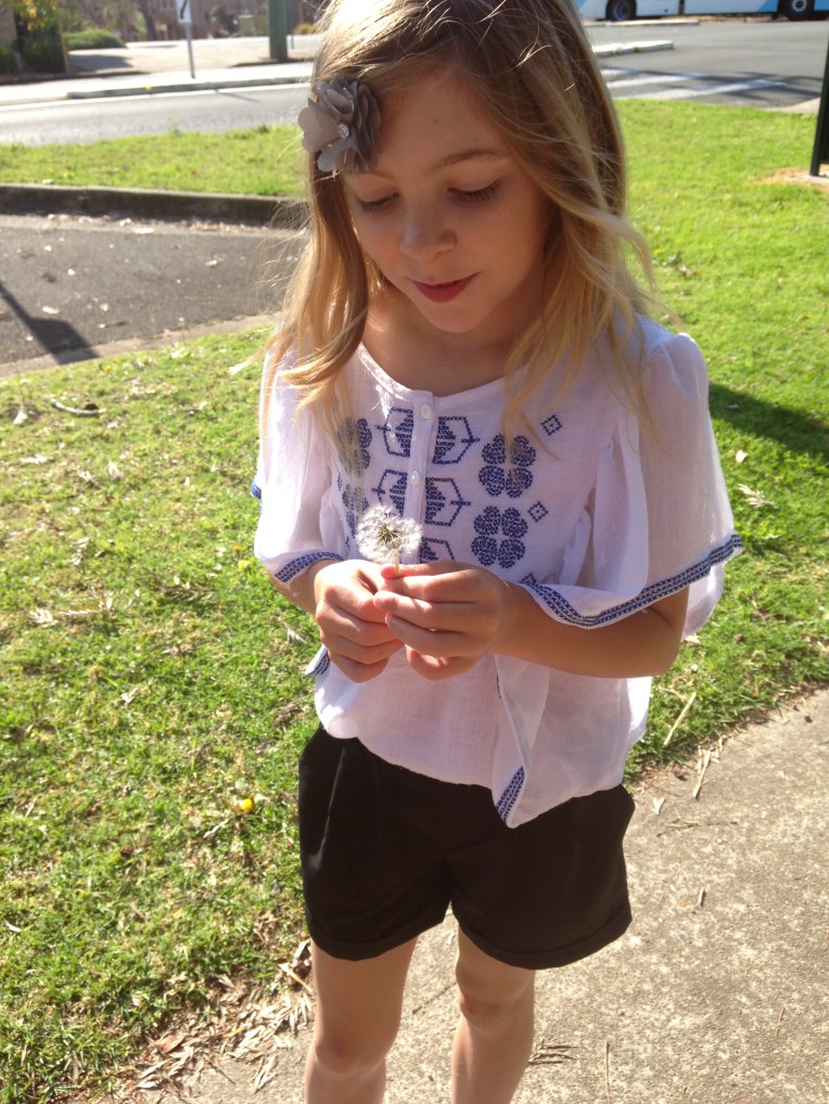 Delighted to have found a dandelion.