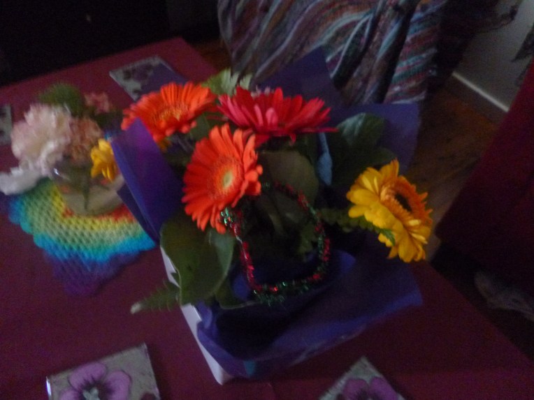 Flowers I bought munchkin.