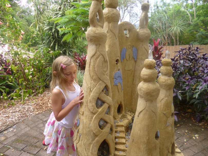 Making wishes for peace at Crystal Castle